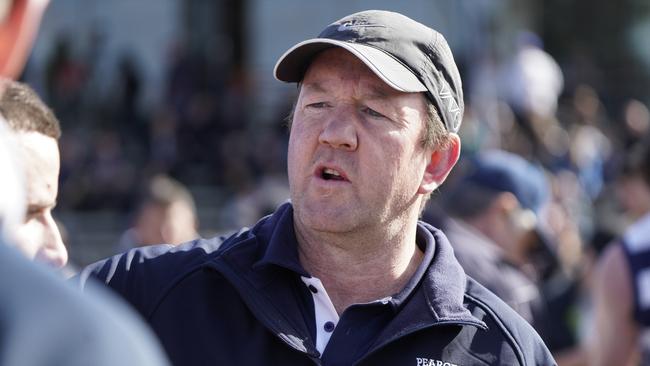 Pearcedale coach Peter Bastinac. Picture: Valeriu Campan
