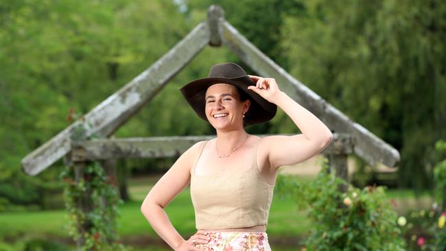 Youth winner Sarah Wheeler from Rowena in NSW at Cruden Farm. Picture: Yuri Kouzmin