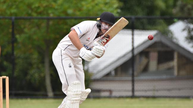 North Geelong batter Ned Cooper made 29 off 112 balls.