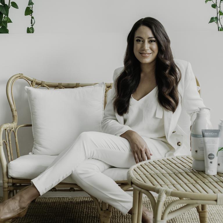 Melody Livingstone, CEO of skincare brand MooGoo. Picture: Supplied