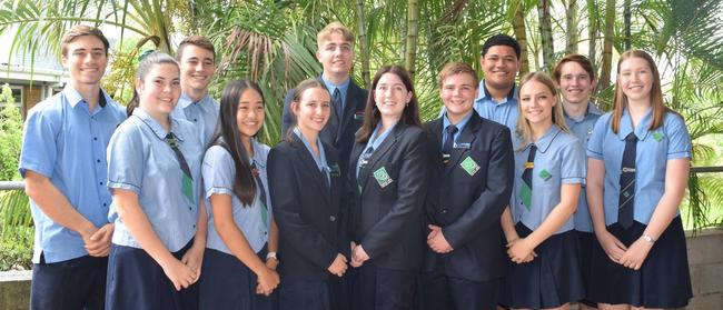 Forest Lake State High School 2020 School Captains and House Captains Jonah, Samantha, Hamish, Laura, Bree (C), Sean (C), Charlotte (VC), Hayden (VC), Tele, Haley, Eli and Alicia.