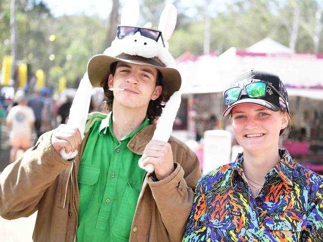 William Rix and Bianca Dudman at Gympie Music Muster. Picture: Patrick Woods.