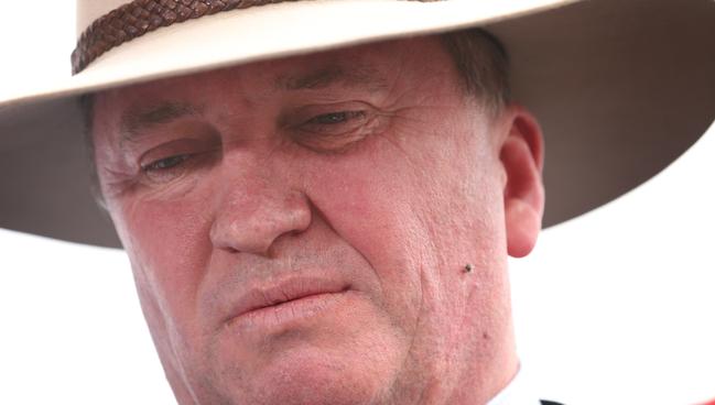 Former Deputy Barnaby Joyce will now seek re-election. (Pic: Lyndon Mechielsen/The Australian.)