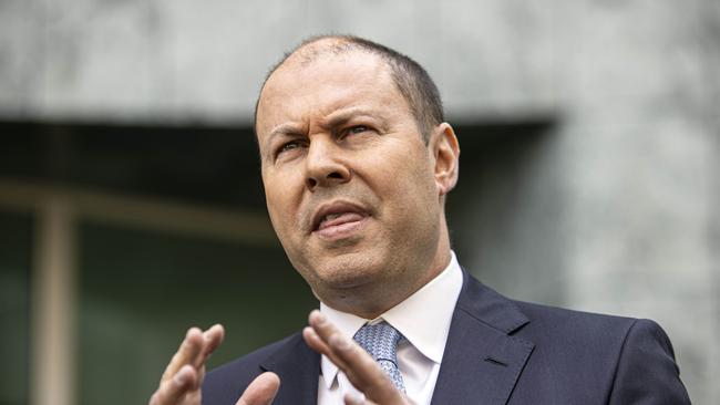 Treasurer Josh Frydenberg. Picture: Gary Ramage