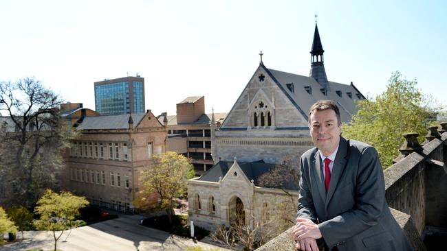 Deputy vice-chancellor Mike Brooks is the interim chancellor. Picture: Roy VanDerVegt