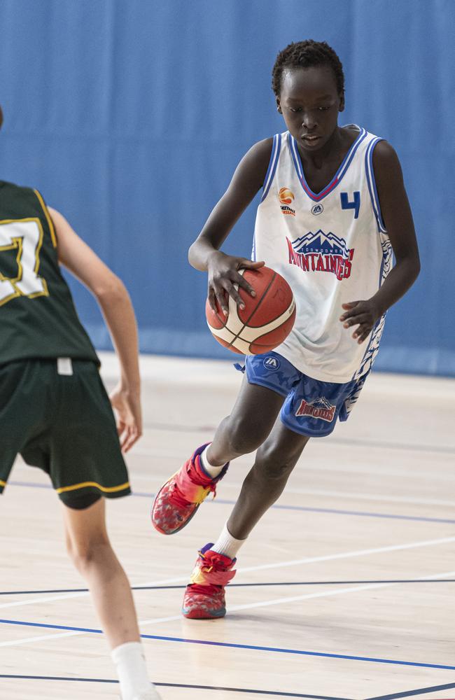 Samuel Abot of the Toowoomba Mountaineers. Picture: Kevin Farmer