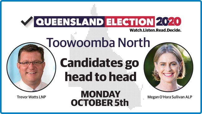 Replay – Toowoomba North live debate: Candidates go head-to-head ahead of 2020 QLD election