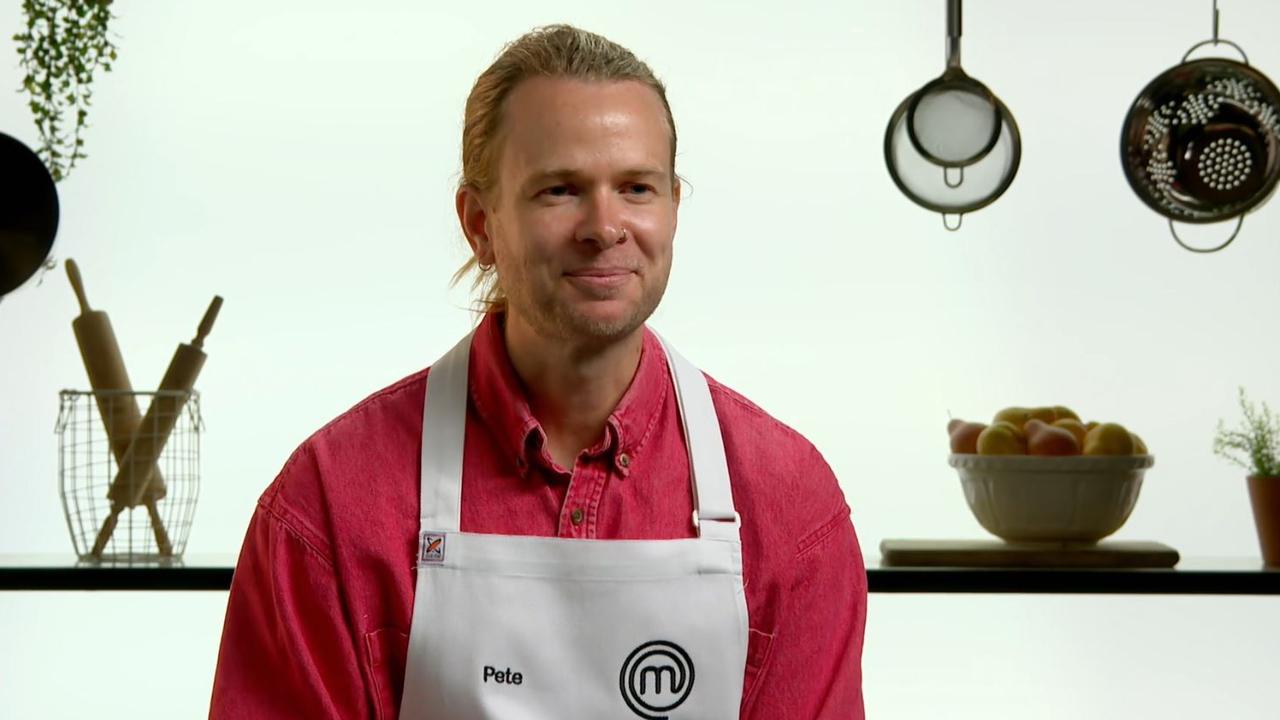 Pete is a tattoo artist who has only just found his passion for food. Picture: Channel 10