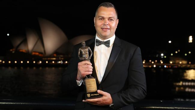 This must seem like a long time ago for Anthony Seibold. Photo: Brett Costello