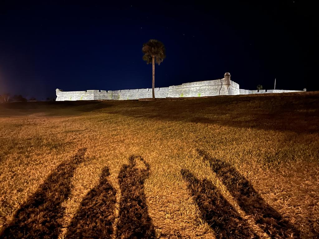 People come from across the world to hear of St Augustine’s ghosts. Picture: Benedict Brook/news.com.au