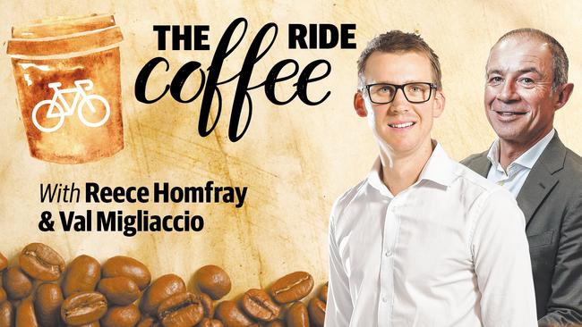 Coffee Ride column Reece Homfray and Val Migliaccio