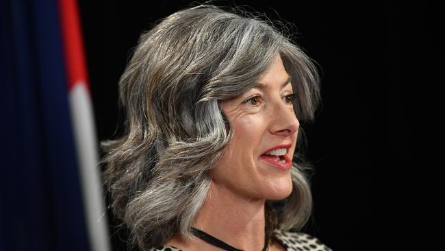 South Australian Chief Public Health Officer Professor Nicola Spurrier. Picture: AAP Image/David Mariuz