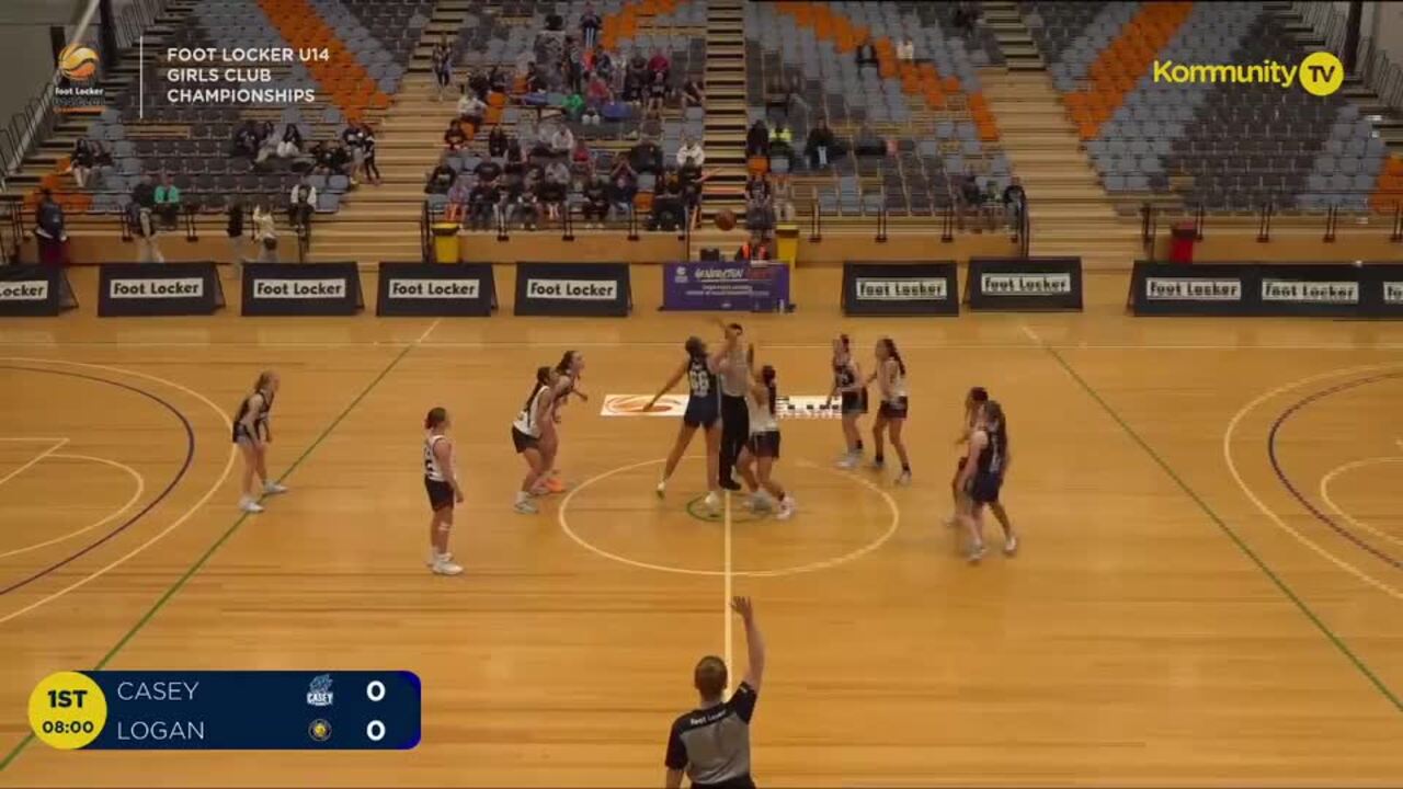 Replay: Casey Cavaliers v Logan Thunder (Girls C) - 2024 Basketball Australia U14 Club Championships Day 3