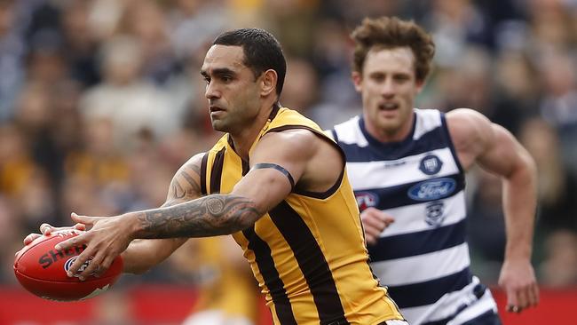 Shaun Burgoyne is set to re-sign with Hawthorn despite Gold Coast’s interest. Picture: Dylan Burns/AFL Photos via Getty Images.