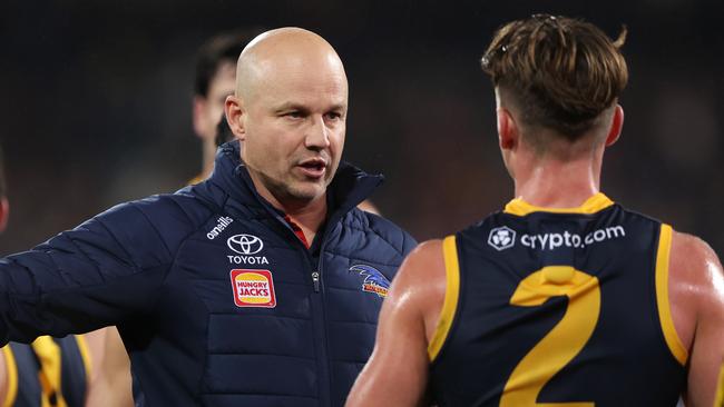 Matthew Nicks and the Crows should be among finals contenders. Picture: Sarah Reed/AFL Photos