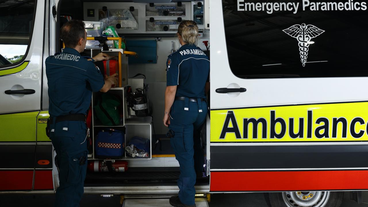 Paramedics rushed to help a teen motorcyclist following a crash but he could not be saved. Picture (generic): Brendan Radke