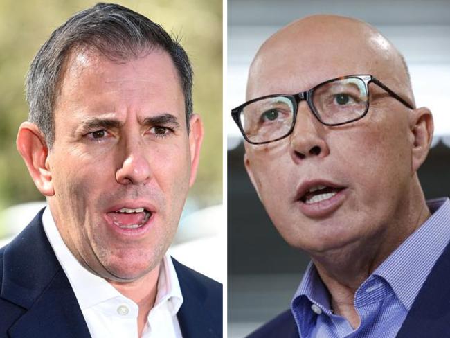 Treasurer Jim Chalmers has accused Peter Dutton of blowing a $10 billion hole in the budget, warning that the maths doesn’t add up on the Liberal’s flagship policies to slash fuel excise and offer tax deductions for mortgages and long lunches.