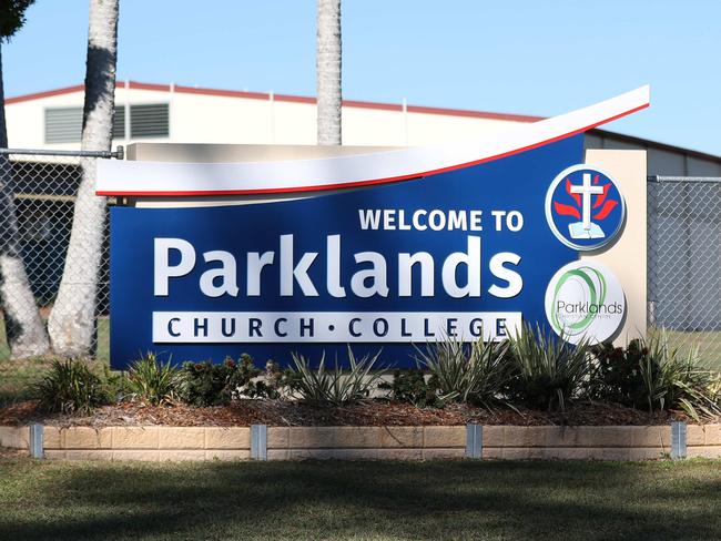 Parklands Christian College is closed after a female employee tested positive for COVID-19. Pics Tara Croser.