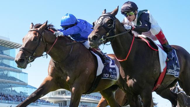 Tom Kitten ridden by Ben Melham wins the The All-Star Mile at Flemington Racecourse on March 08, 2025 in Flemington, Australia. (Photo by George Sal/Racing Photos via Getty Images)