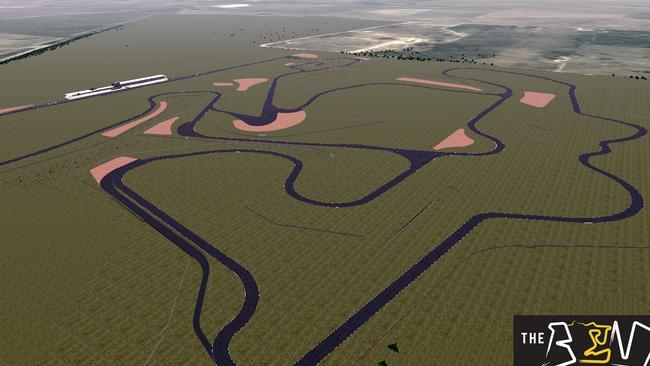 Designs for ‘The Bend Motorsport Park’, at Tailem Bend.