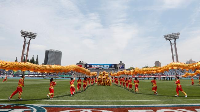 The China game remains in doubt. Picture: AFL Photos