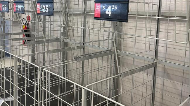 The Kmart Burwood store has been heavily shopped since reopening.