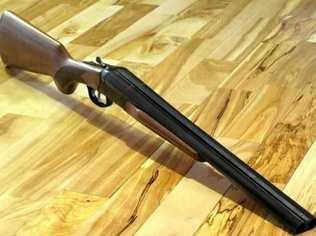 A double-barrelled shotgun. Picture: Rick Koenig