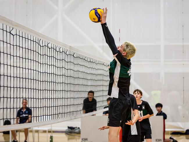 Junior Schools Cup volleyball 2023. Pic: Rogue Gun Photography