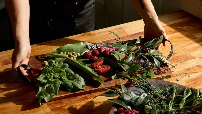 Native ingredients at Swagman Country Dining.