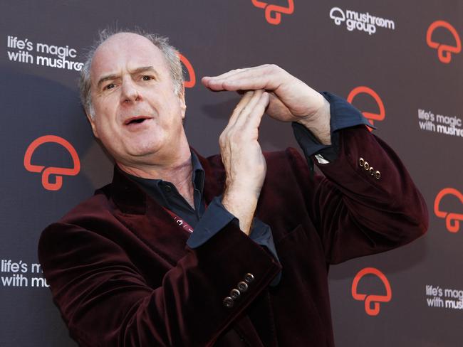 Michael Gudinski celebrating the 40th anniversary of Mushroom Records in 2013. Picture: Supplied