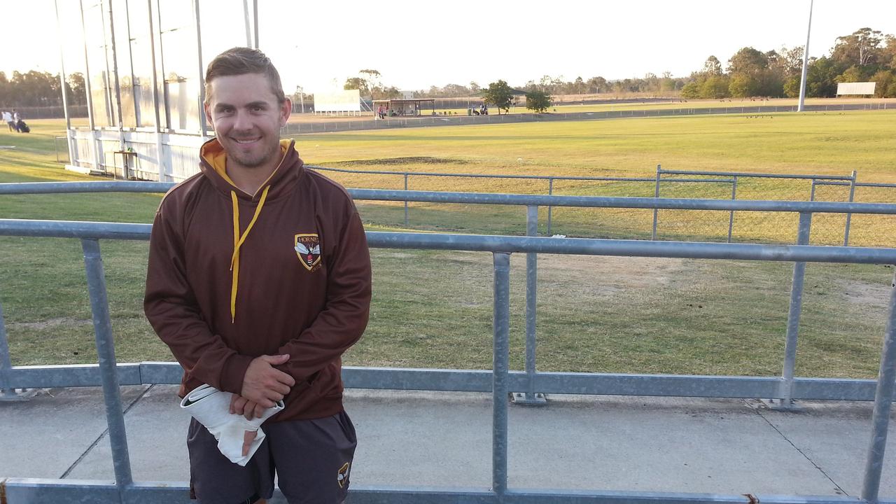 Ipswich Logan Hornets cricketer Bryn Llewellyn. Picture: David Lems