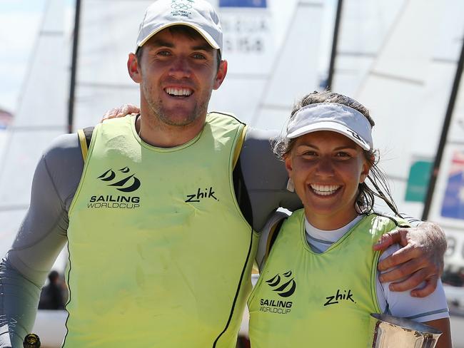 Jason Waterhouse and Lisa Darmanin won sailver in Rio.