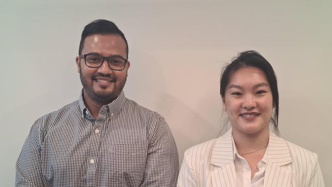 Sheldon Thayil and Denice Dao are the two graduates taking part in Nutrien's new IT Graduate Program.