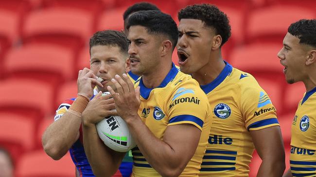 Eels star star star star Dylan Brown. Picture: NRL Images