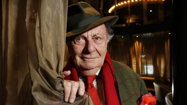 Barry Humphries had his name stripped from a Melbourne International Comedy Festival award after making transgender comments. Picture: David Caird