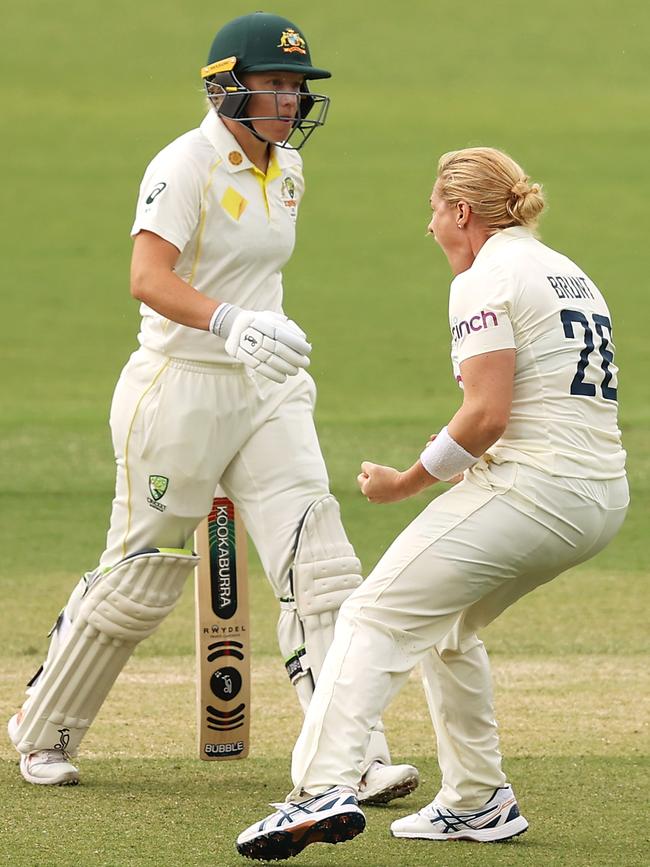 Alyssa Healy has had plenty of battles with England throughout her career. Picture: Mark Kolbe/Getty Images