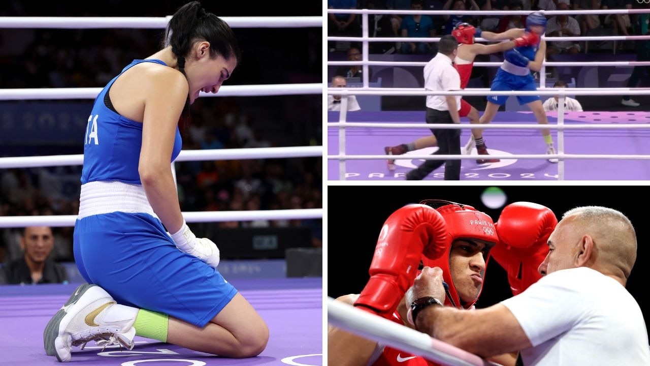 Boxer abandons fight after 46 seconds amid gender storm: ‘Never been hit so hard’