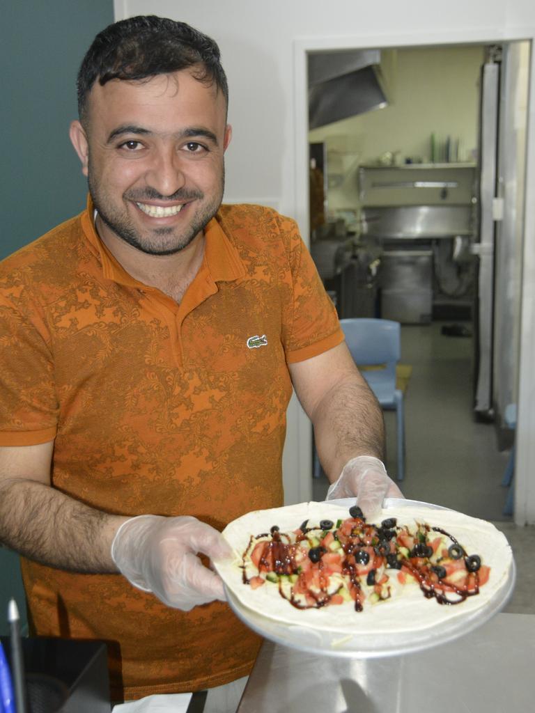 NOW OPEN: K4 Kebabs and Fast Food owner Shukri Alawsi is a proud member of Toowoomba's Yazidi community.