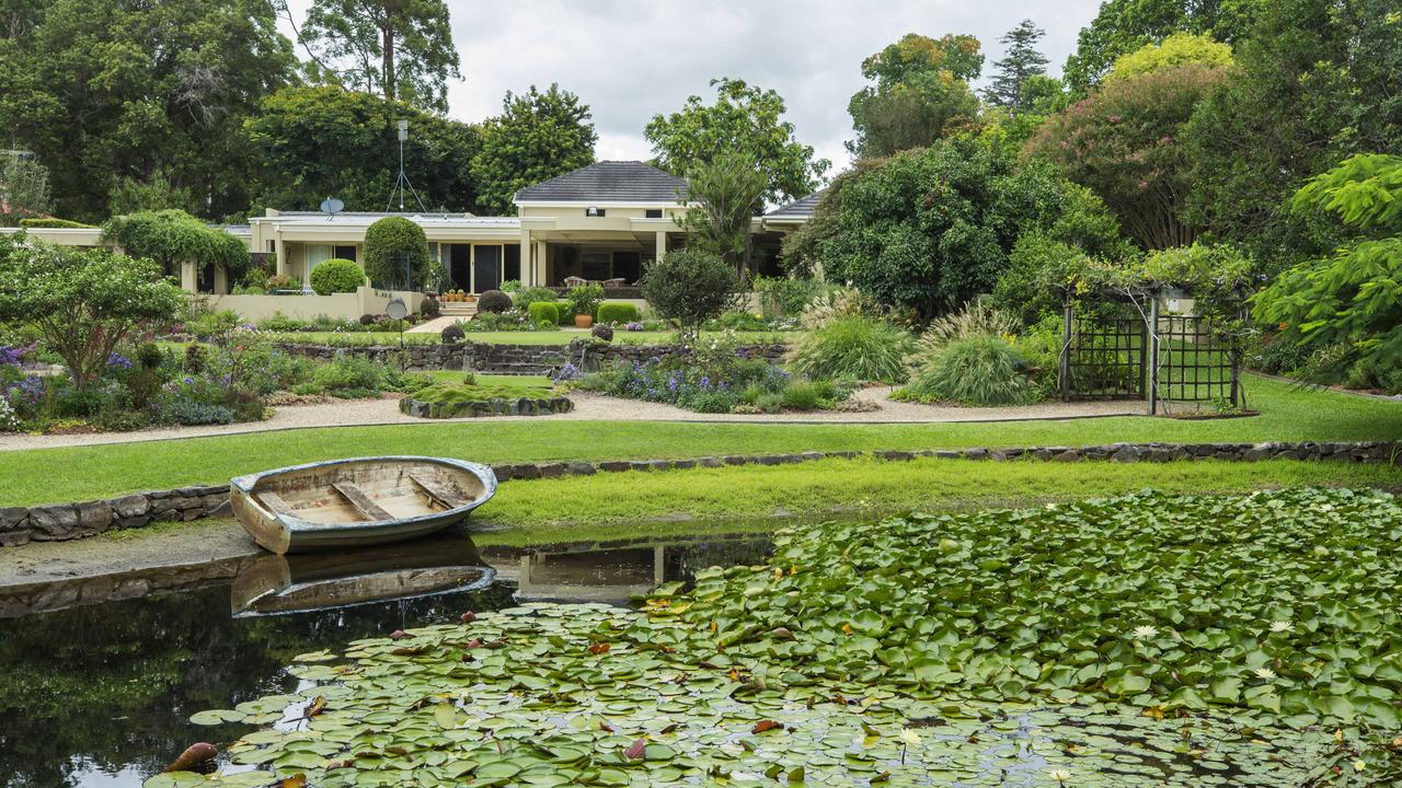 Well known gardener Barbara Wickes’ spectacular garden at Buderim, which was part of the Open Gardens program. Pictures: Lachie Millard