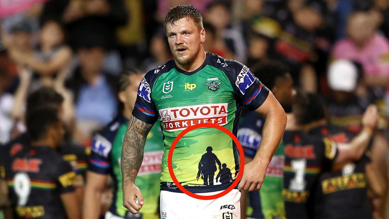 tigers anzac jersey