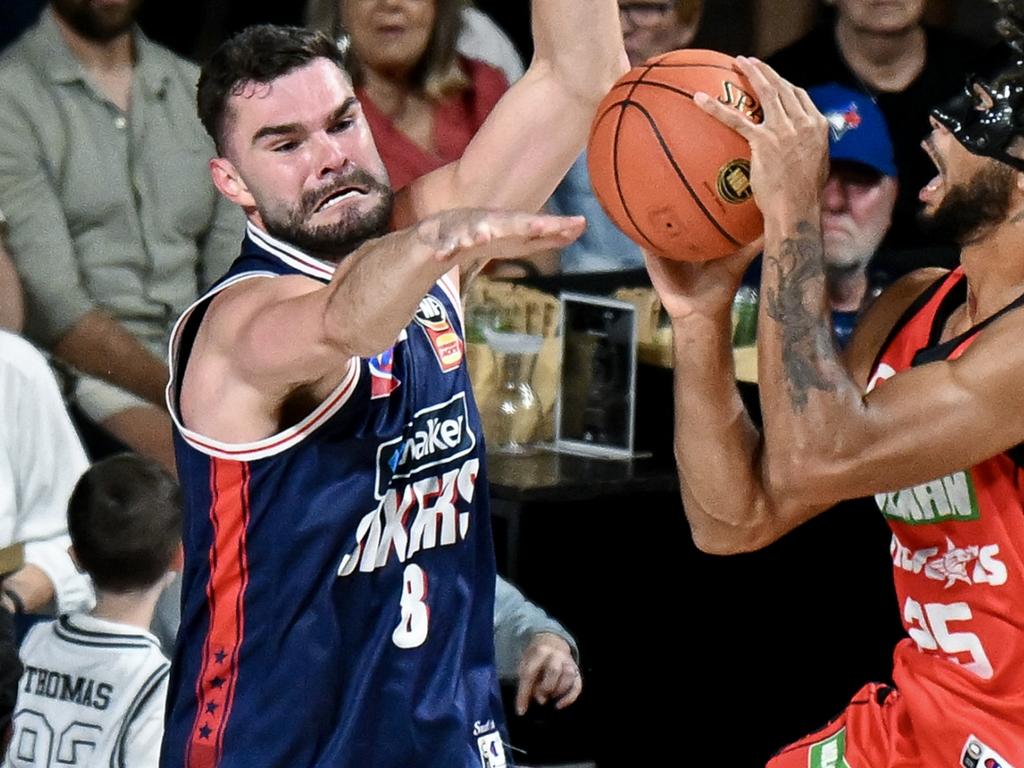 Isaac Humphries delivered a raw post-game interview on Saturday night. Picture: Getty Images