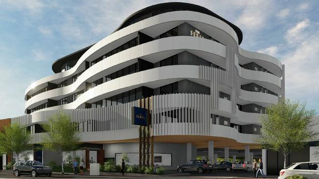 Amber Property Group has put an artist's impression of The Sebel Ringwood on its website. Picture: Amber Property Group