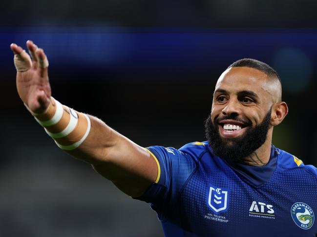 Josh Addo-Carr has earned an Eels extension. Picture: Cameron Spencer/Getty Images