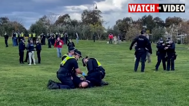 Arrests in Northcote as police break up protest gathering