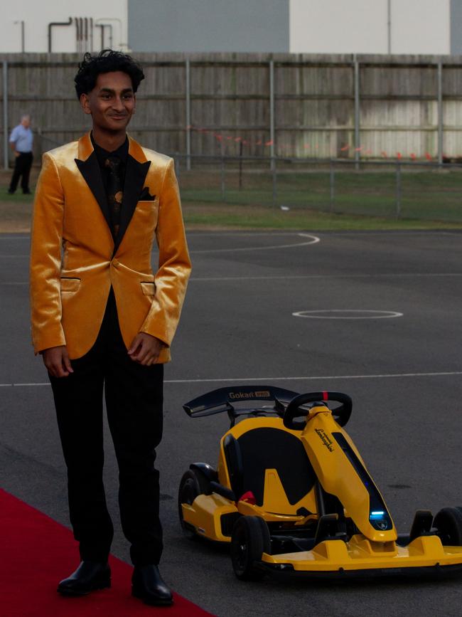 Safi Hossain at the 2023 St Lukes Anglican College formal.