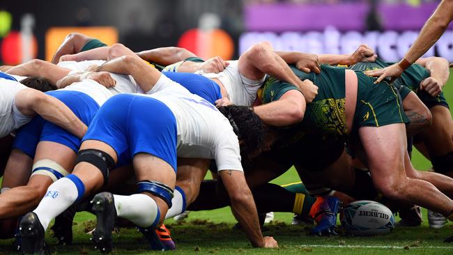 Time wasted by setting scrums has become a major problem for rugby union.