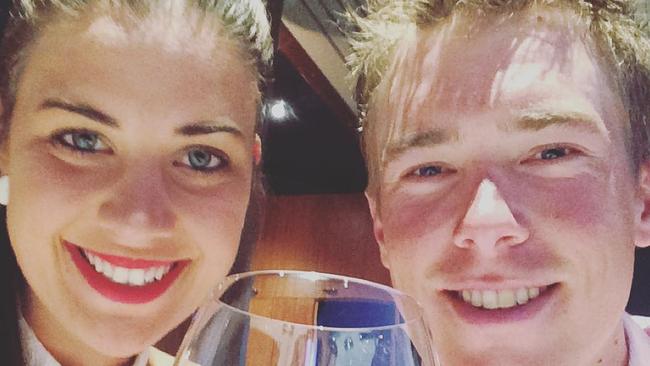 Rohan Dennis and Melissa Hoskins from their social media accounts .