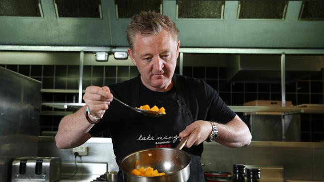 Celebrity chef Luke Mangan says removing restrictions on outdoor dining would be very helpful. Picture: Britta Campion