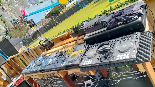 The view from the DJ decks at Mi Casa Su Casa in Port Macquarie this weekend.