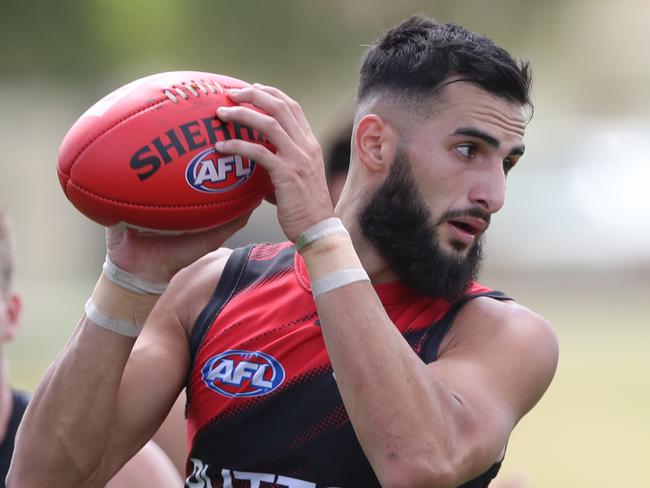 Saad El-Hawli at Essendon AFL training. Friday, January 24. 2025. Picture: David Crosling